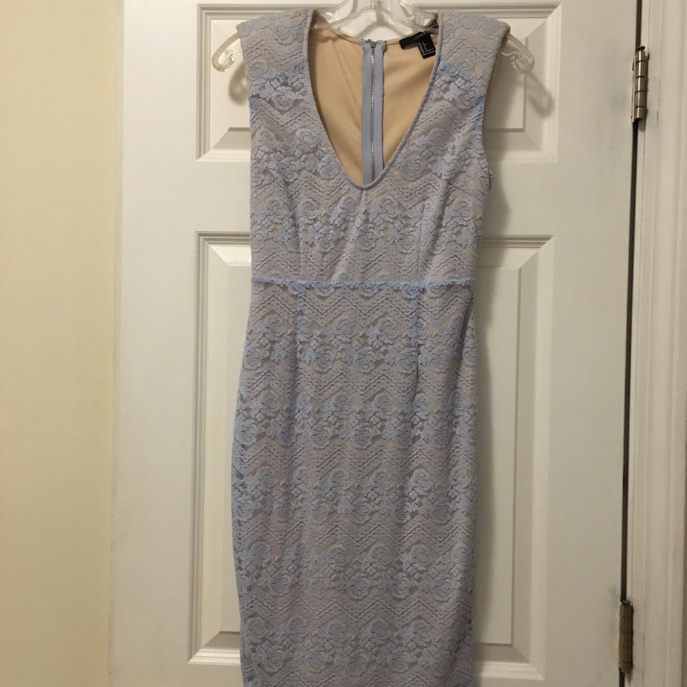 Blue dress